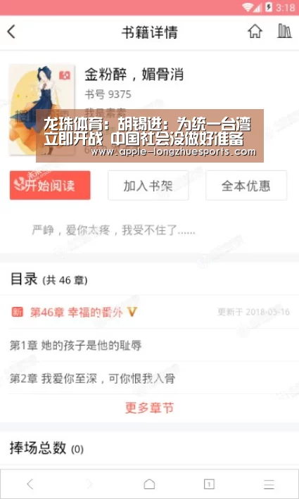 龙珠体育:胡锡进:为统一台湾立即开战 中国社会没做好准备(图3) 龙珠体育